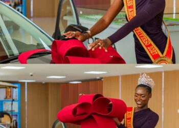 Eugénia das Neves recebe viatura no âmbito da parceria com o Comité Miss Angola